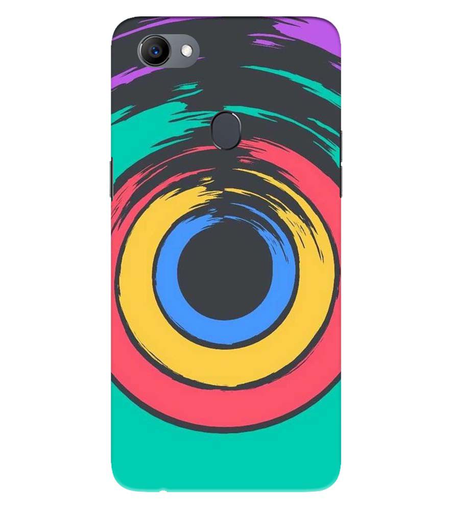 PS1305-Insomniac Eye Back Cover for Oppo F5 Plus