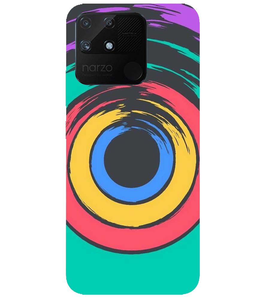 PS1305-Insomniac Eye Back Cover for Realme Narzo 50A