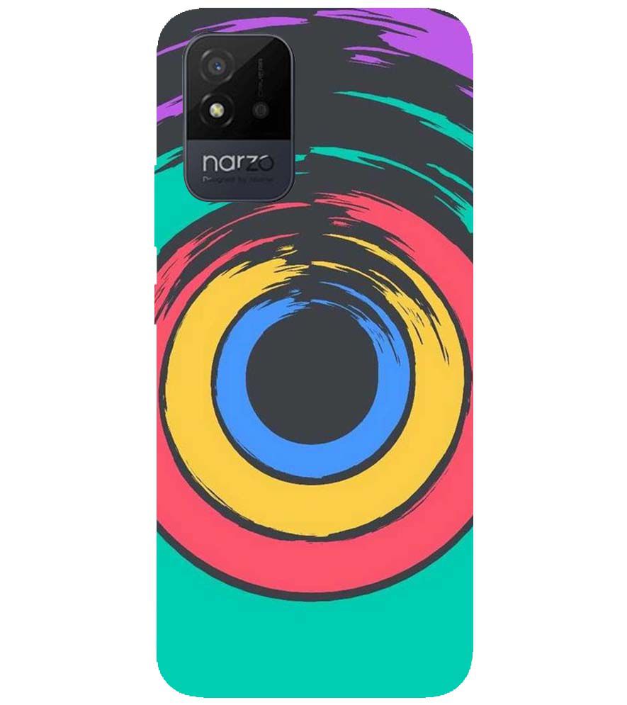 PS1305-Insomniac Eye Back Cover for Realme Narzo 50i