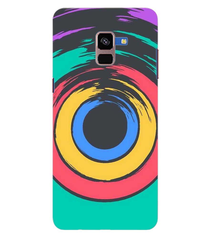 PS1305-Insomniac Eye Back Cover for Samsung Galaxy A8 Plus