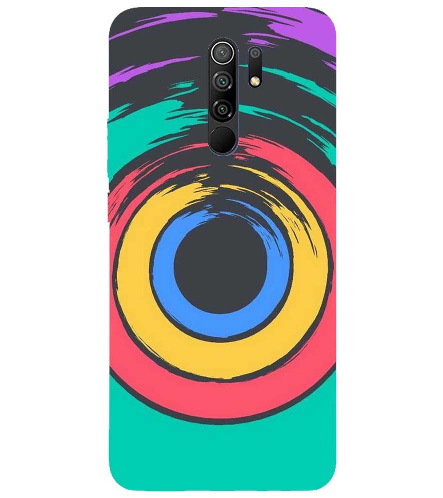 PS1305-Insomniac Eye Back Cover for Xiaomi Poco M2