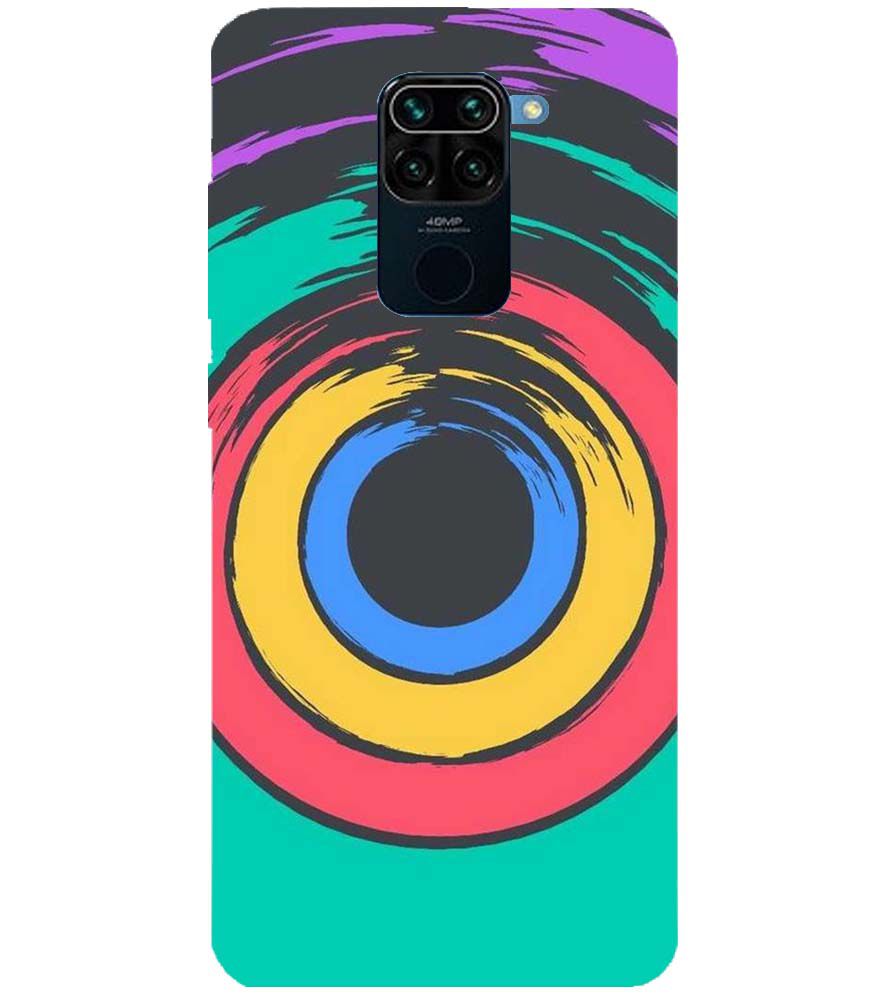 PS1305-Insomniac Eye Back Cover for Xiaomi Redmi Note 9