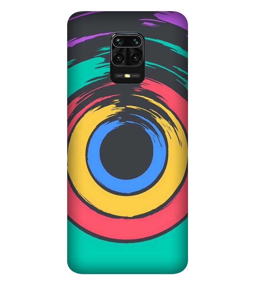 PS1305-Insomniac Eye Back Cover for Xiaomi Redmi Note 9 Pro