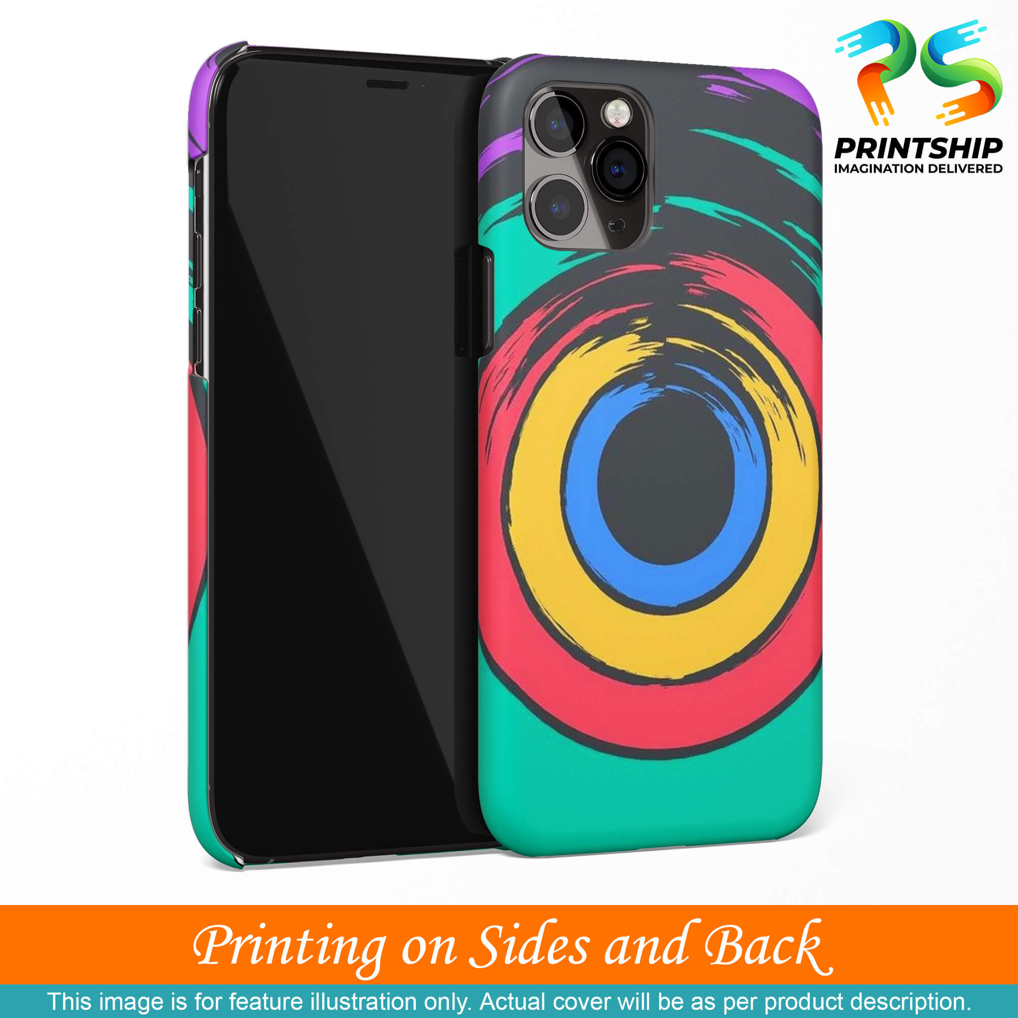 PS1305-Insomniac Eye Back Cover for Xiaomi Redmi Y2-Image3