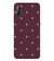 PS1307-Pink Heart Back Cover for Vivo S1