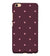 PS1307-Pink Heart Back Cover for Vivo Y55L