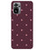 PS1307-Pink Heart Back Cover for Xiaomi Redmi Note 10