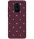 PS1307-Pink Heart Back Cover for Xiaomi Redmi Note 9