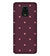 PS1307-Pink Heart Back Cover for Xiaomi Redmi Note 9 Pro