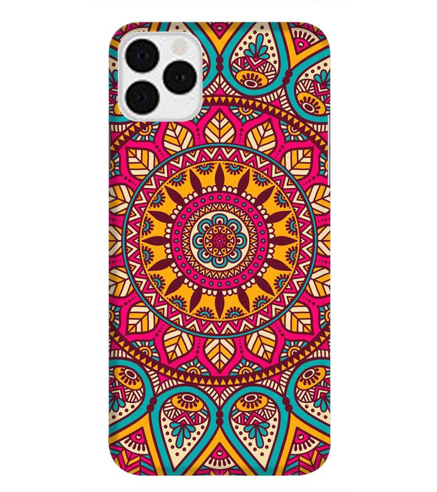 PS1309-Mandala Back Cover for Apple iPhone 11 Pro