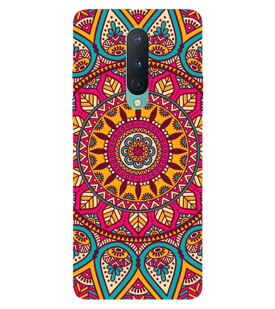 PS1309-Mandala Back Cover for OnePlus 8