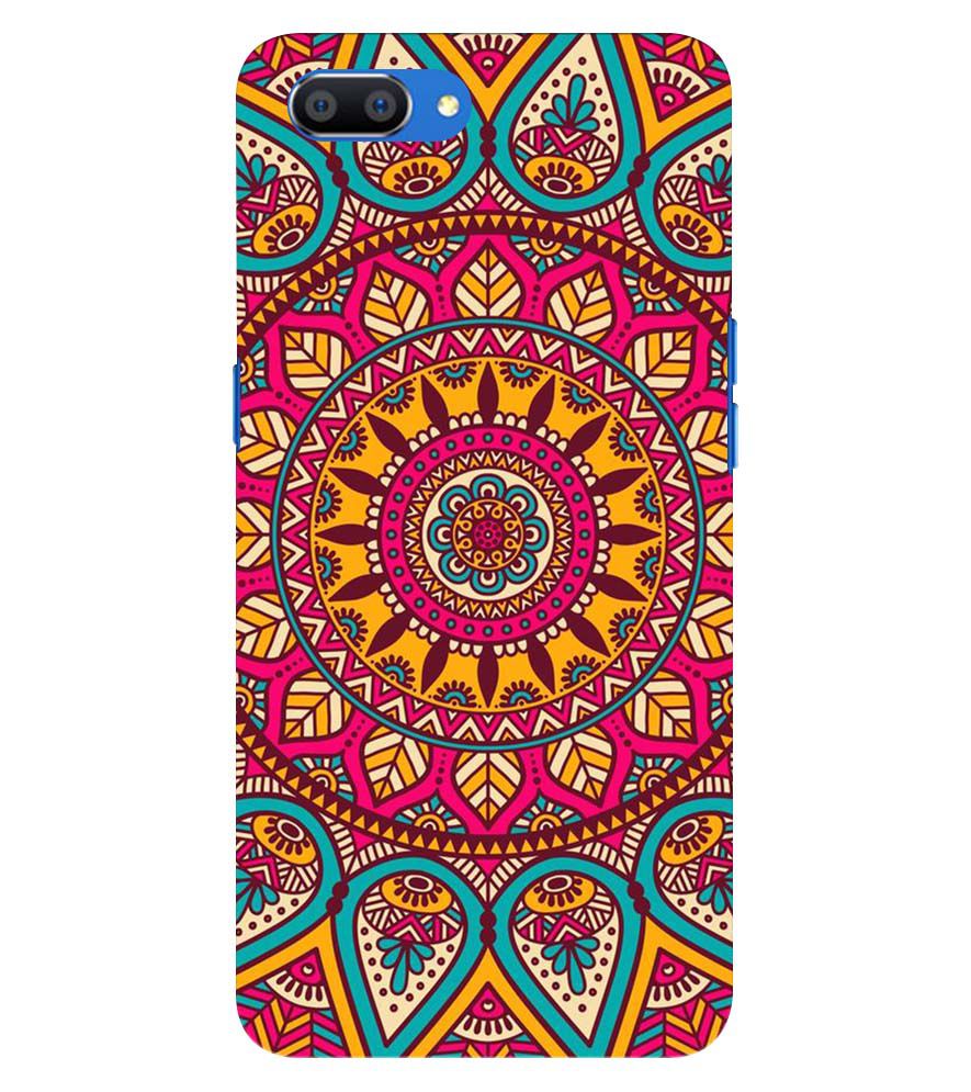 PS1309-Mandala Back Cover for Oppo A3s