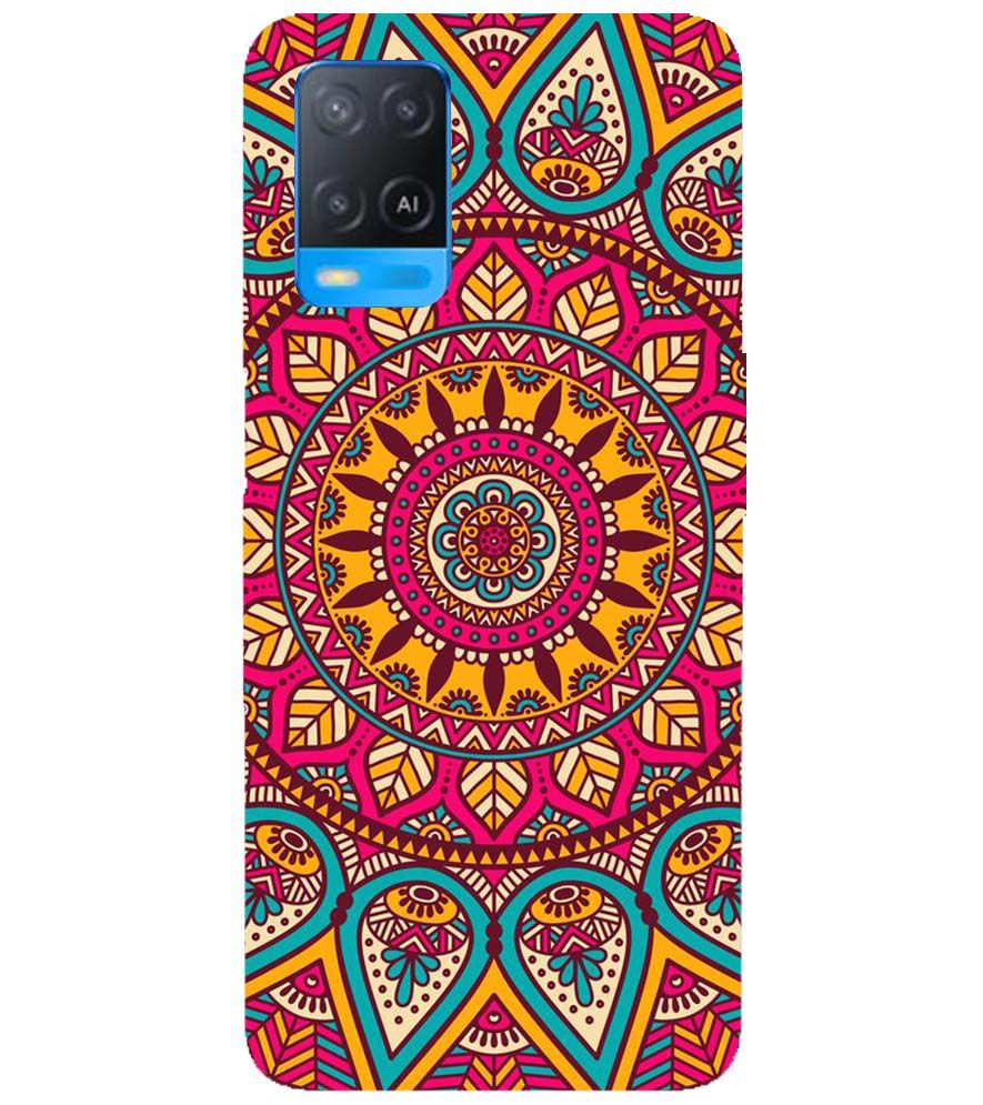 PS1309-Mandala Back Cover for Oppo A54