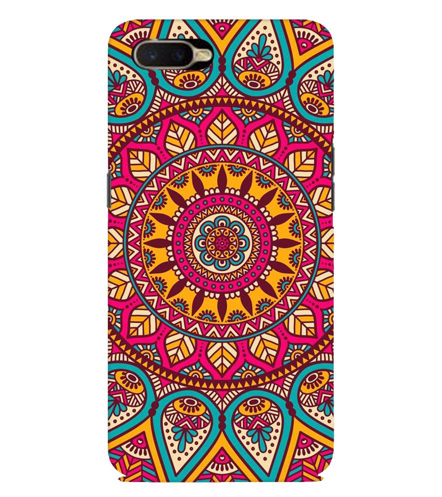 PS1309-Mandala Back Cover for Oppo K1