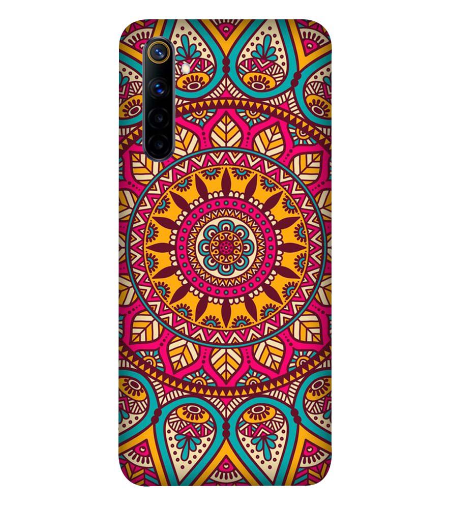 PS1309-Mandala Back Cover for Realme 6i