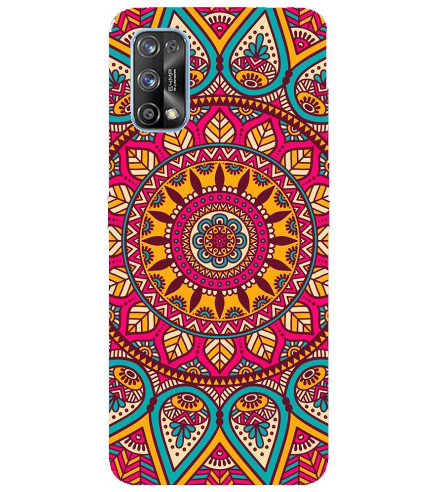 PS1309-Mandala Back Cover for Realme 7 Pro