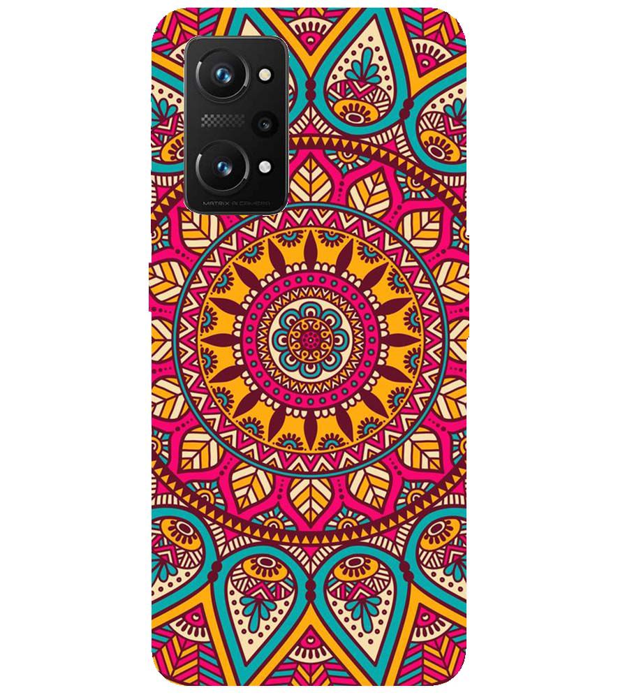 PS1309-Mandala Back Cover for Realme Q3 Pro 5G