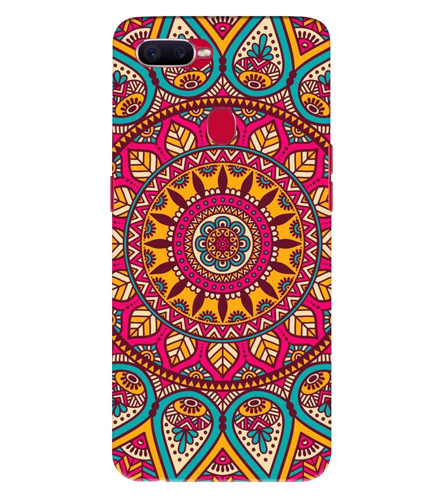 PS1309-Mandala Back Cover for Realme U1