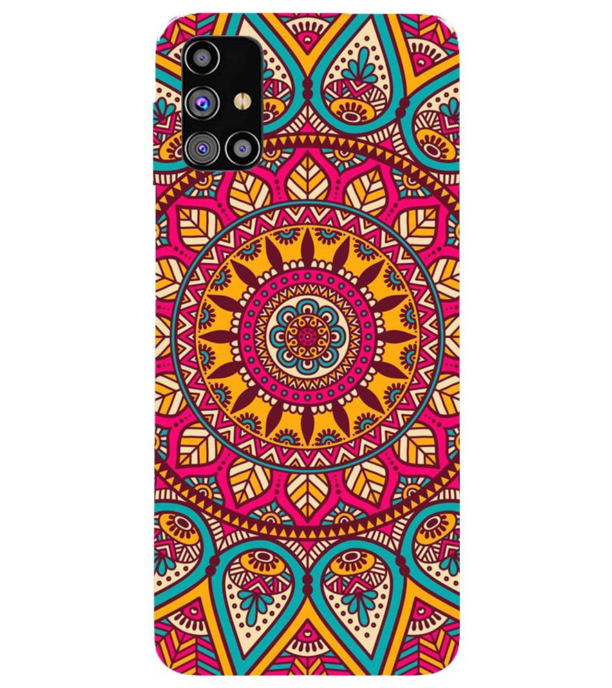 PS1309-Mandala Back Cover for Samsung Galaxy M31s