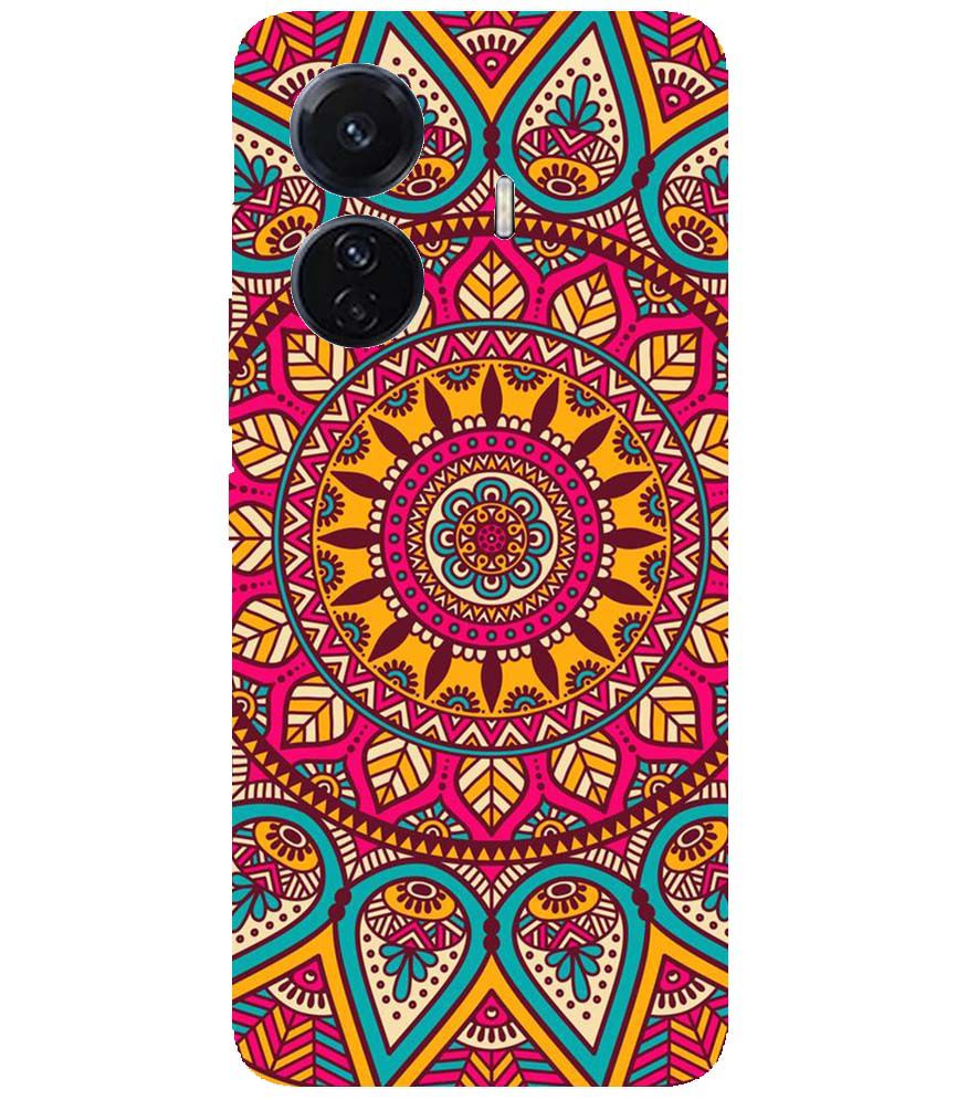 PS1309-Mandala Back Cover for vivo T1 Pro