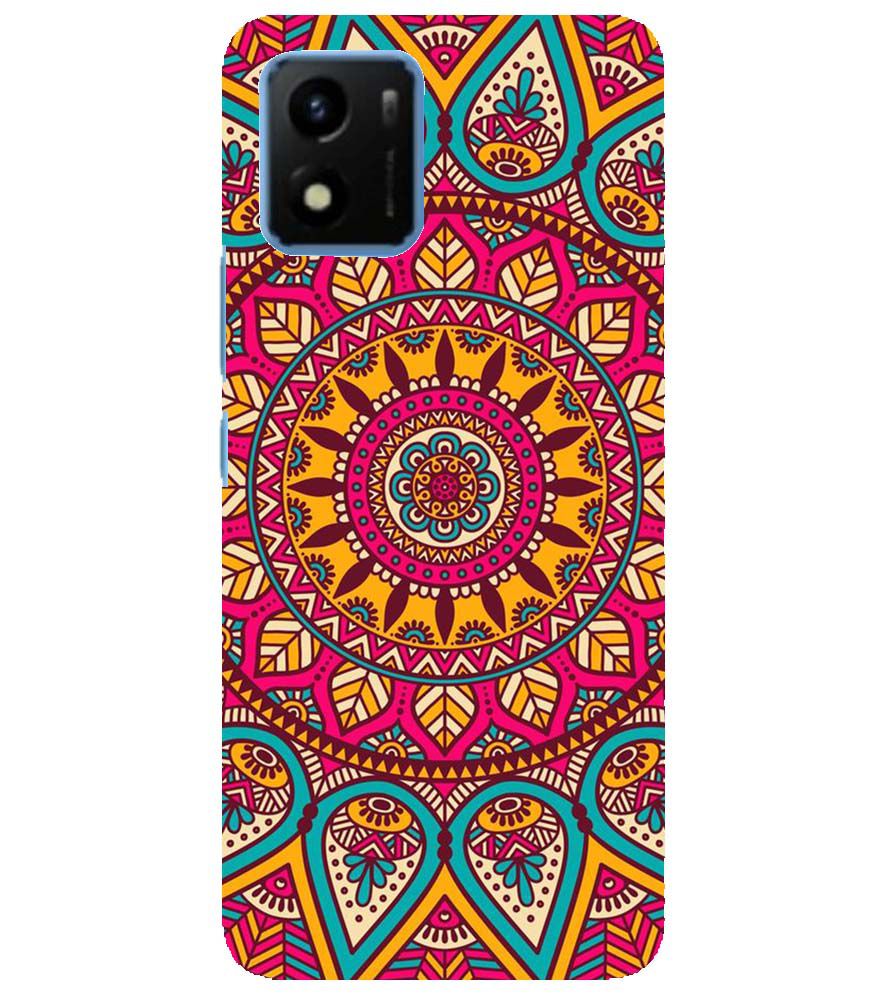 PS1309-Mandala Back Cover for vivo Y01