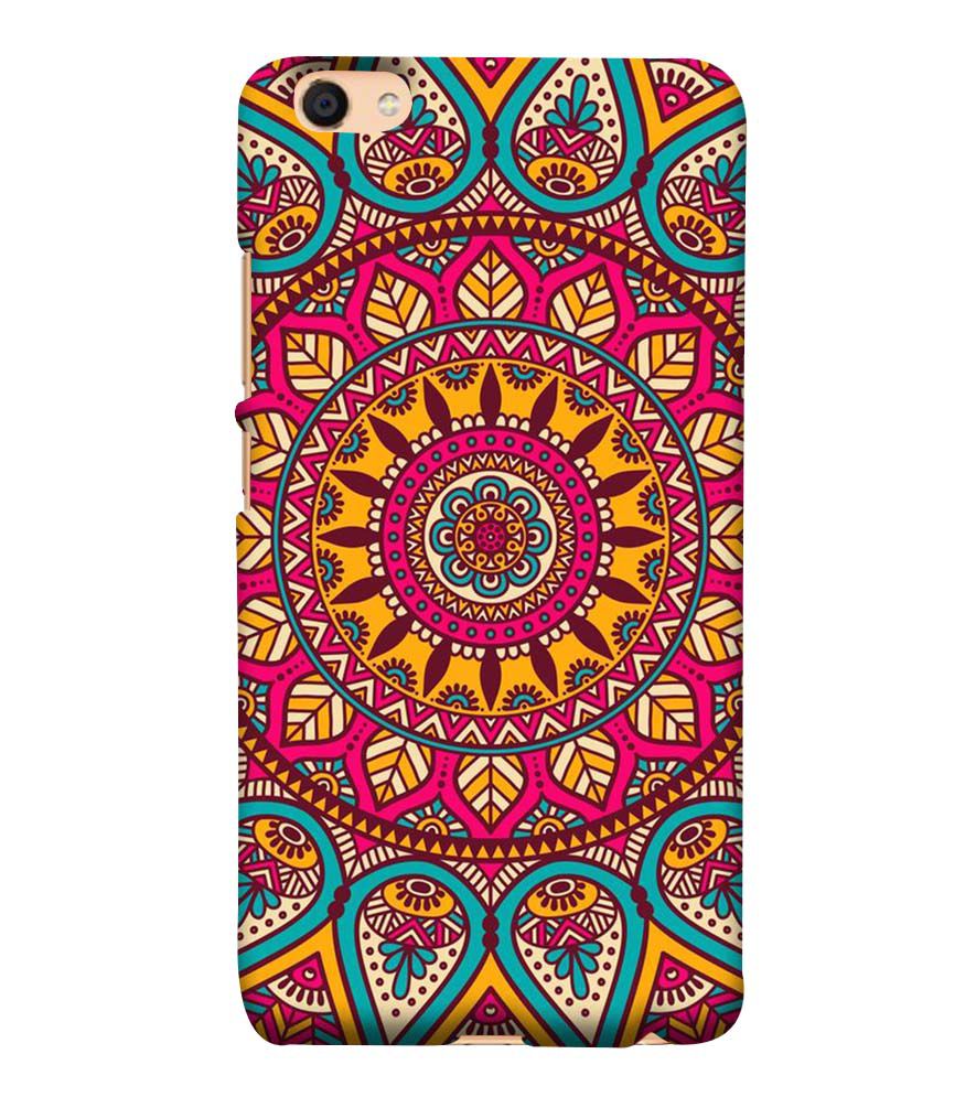 PS1309-Mandala Back Cover for Vivo Y55L