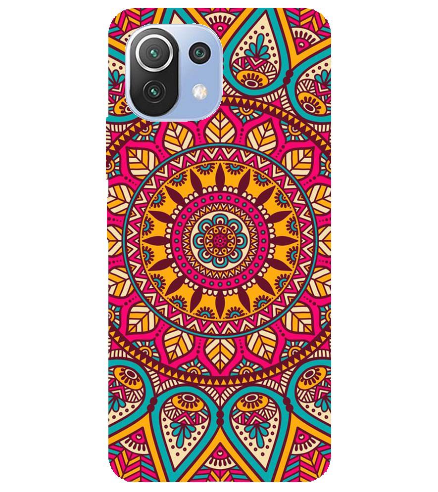 PS1309-Mandala Back Cover for Xiaomi Mi 11 Lite