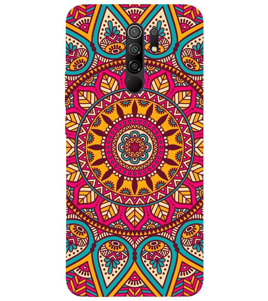 PS1309-Mandala Back Cover for Xiaomi Poco M2