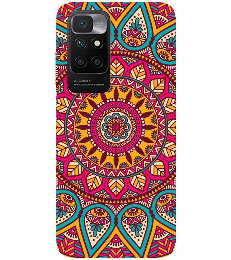 PS1309-Mandala Back Cover for Xiaomi Redmi 10 Prime