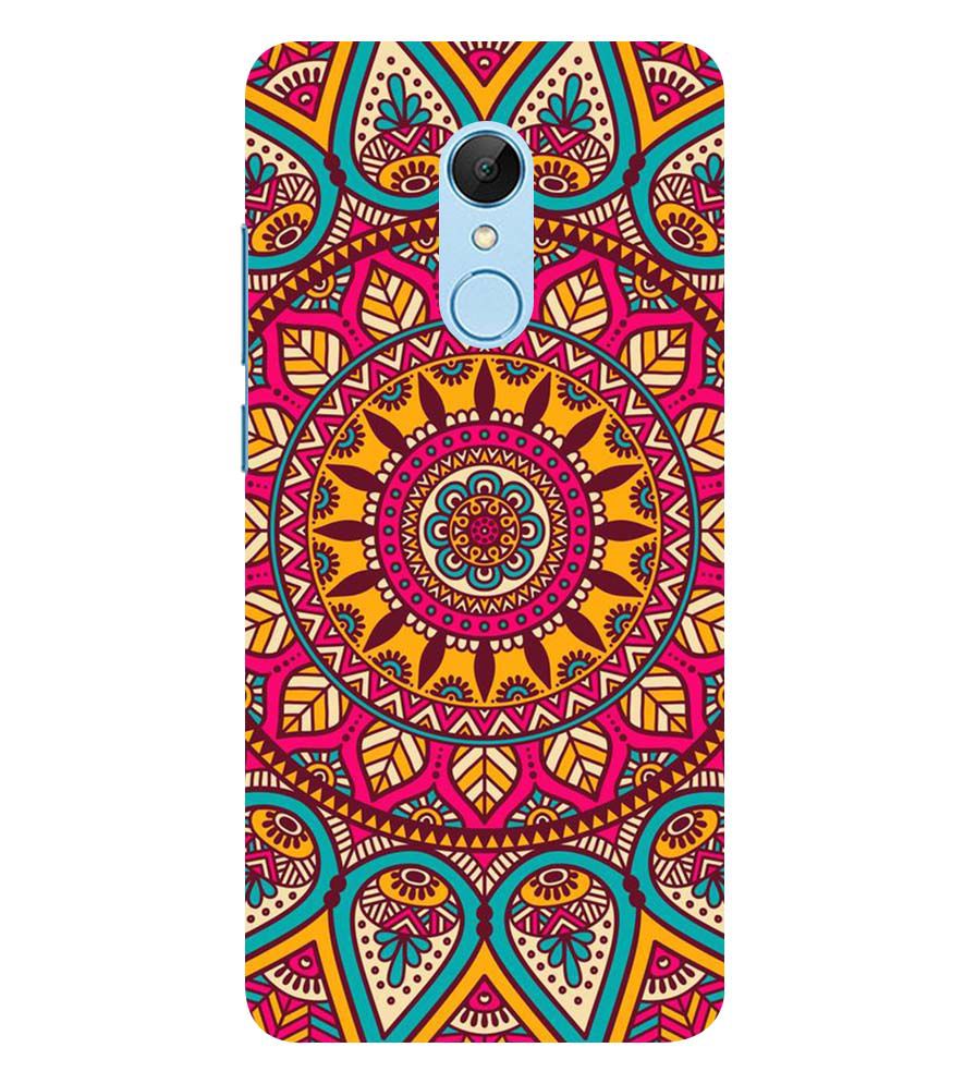 PS1309-Mandala Back Cover for Xiaomi Redmi 5