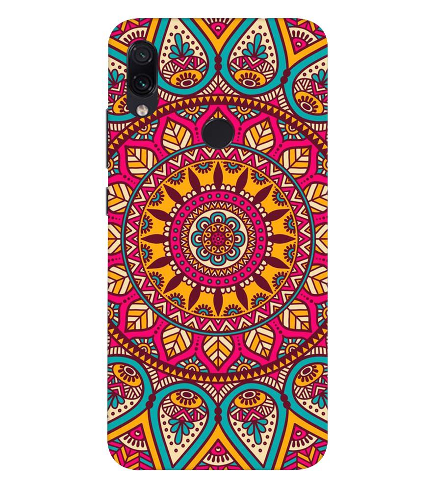 PS1309-Mandala Back Cover for Xiaomi Redmi 7