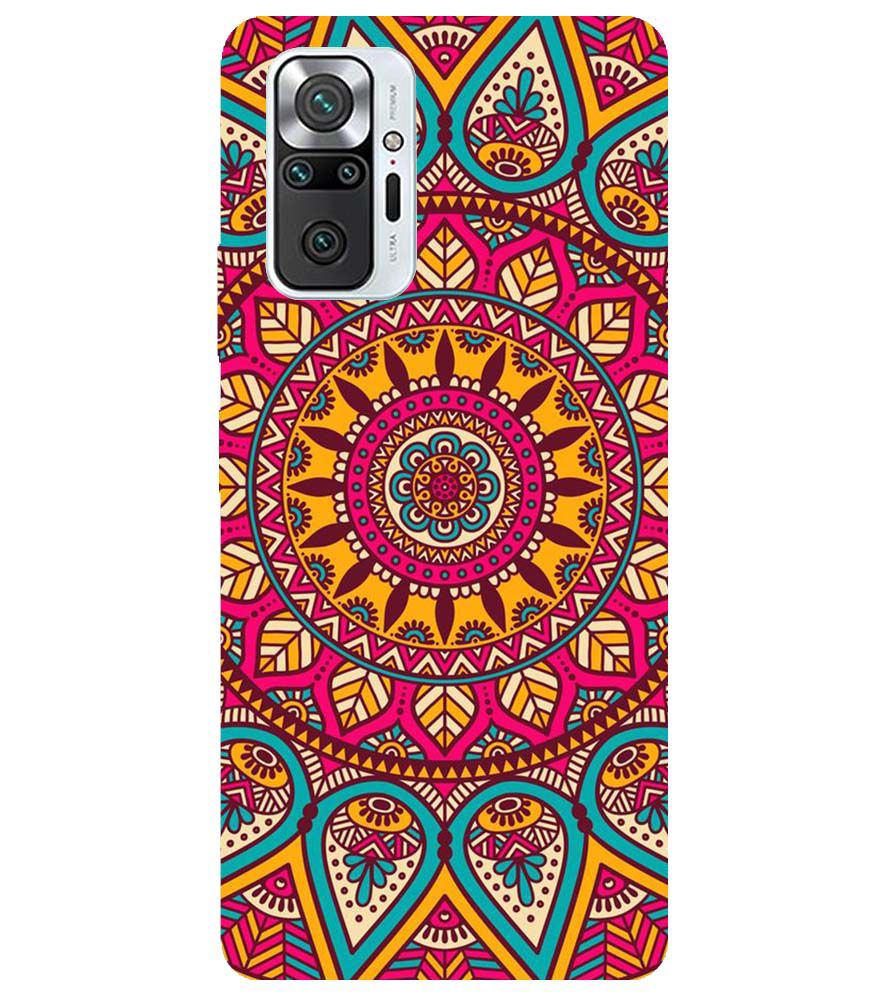 PS1309-Mandala Back Cover for Xiaomi Redmi Note 10 Pro