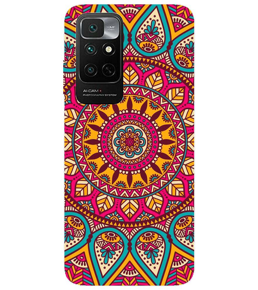 PS1309-Mandala Back Cover for Xiaomi Redmi Note 11 4G