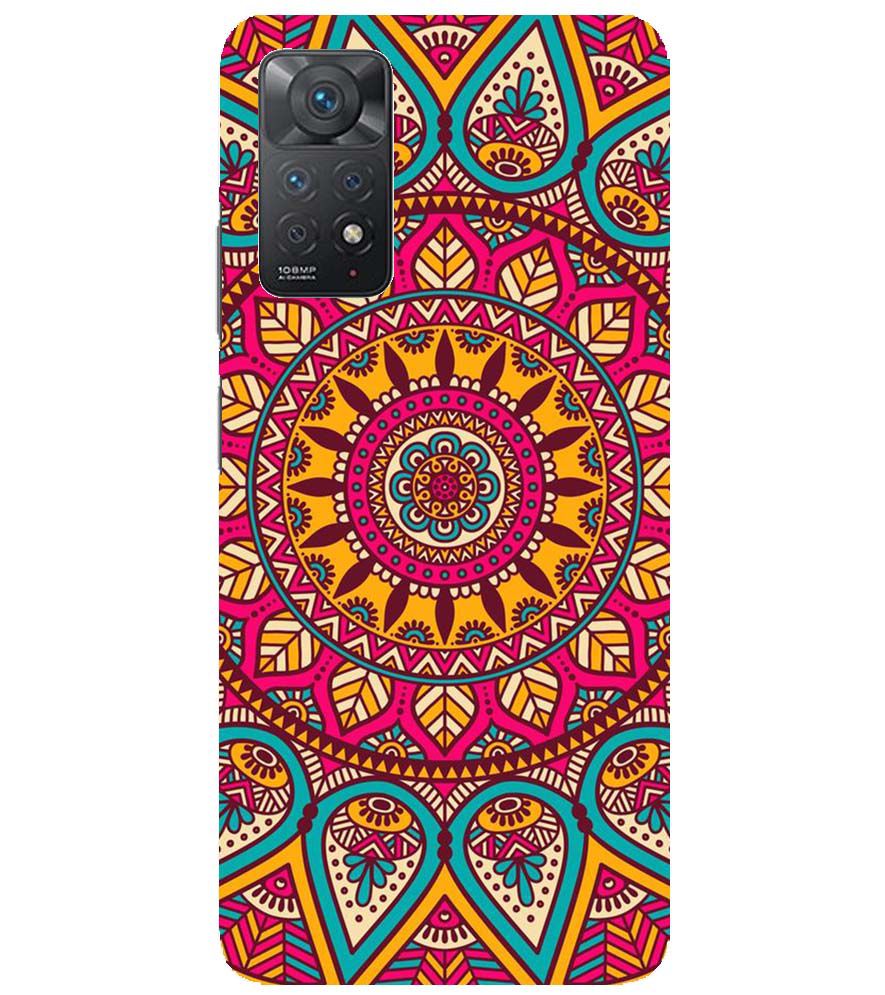 PS1309-Mandala Back Cover for Xiaomi Redmi Note 11 Pro