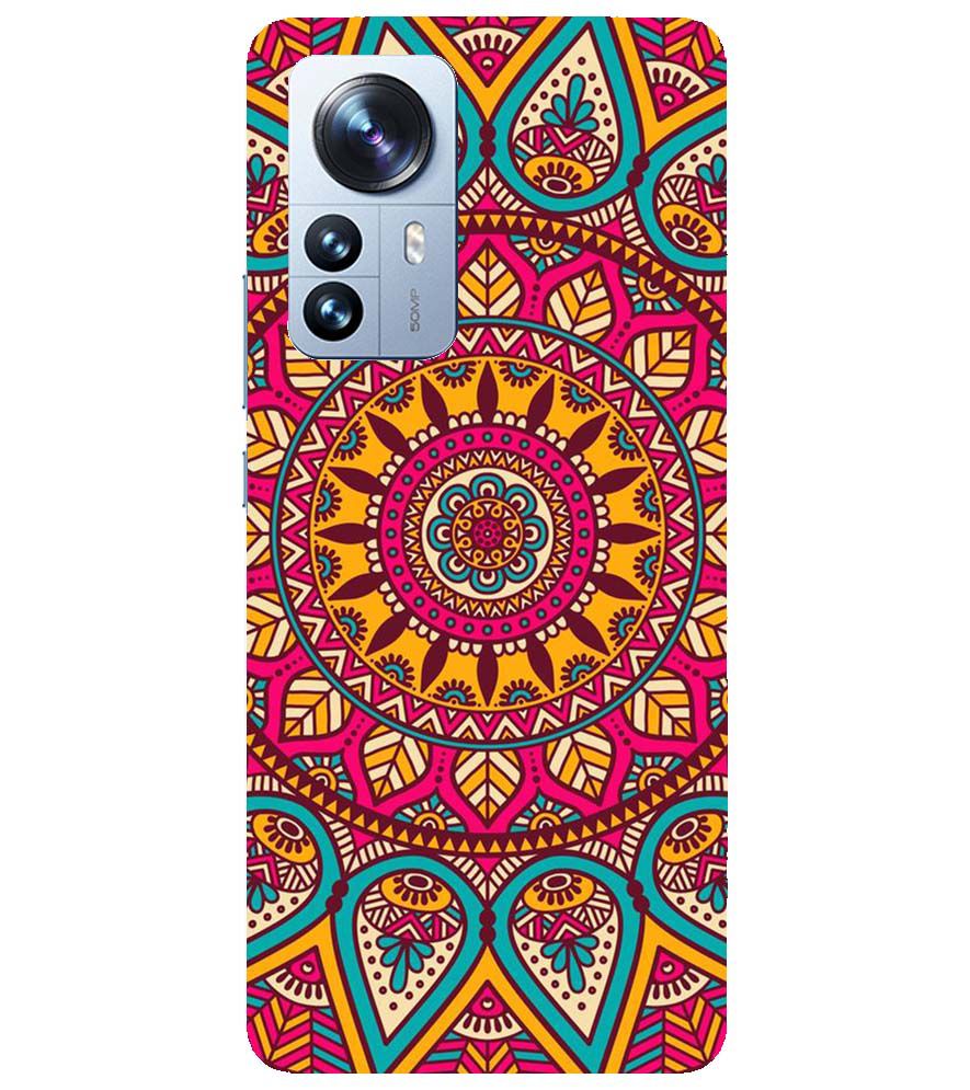 PS1309-Mandala Back Cover for Xiaomi Redmi Note 12 Pro