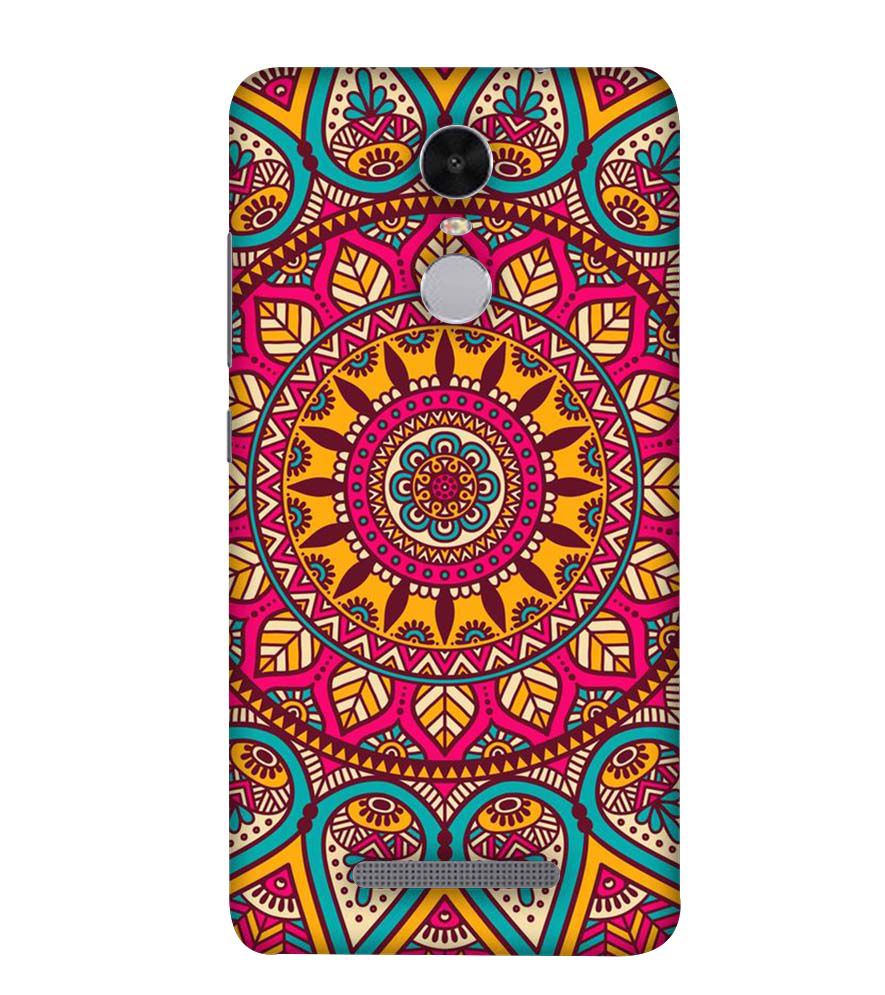 PS1309-Mandala Back Cover for Xiaomi Redmi Note 4