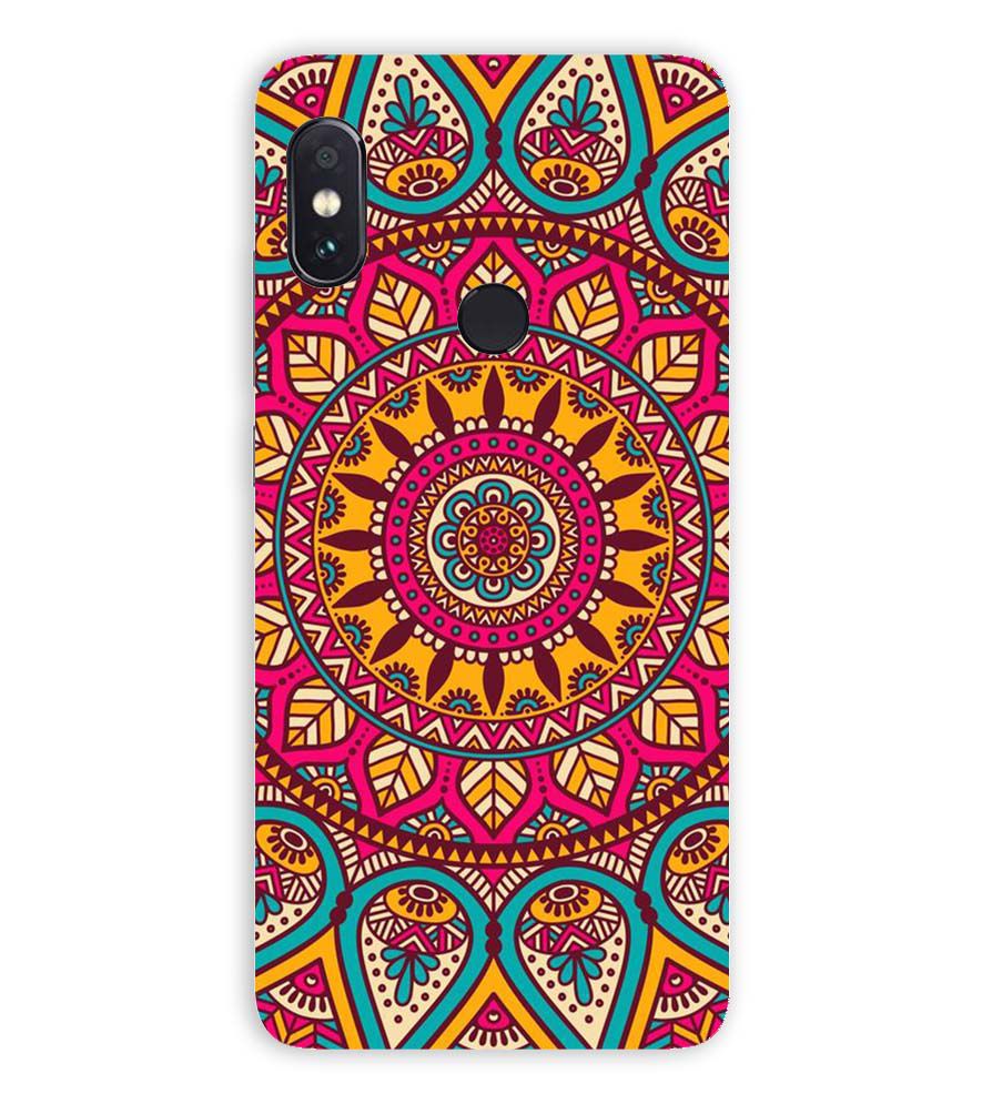 PS1309-Mandala Back Cover for Xiaomi Redmi Note 5 Pro