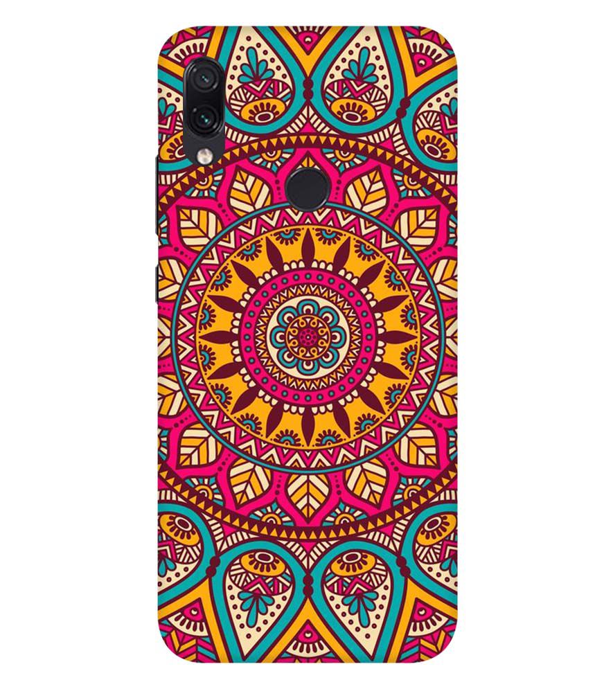 PS1309-Mandala Back Cover for Xiaomi Redmi Note 7S