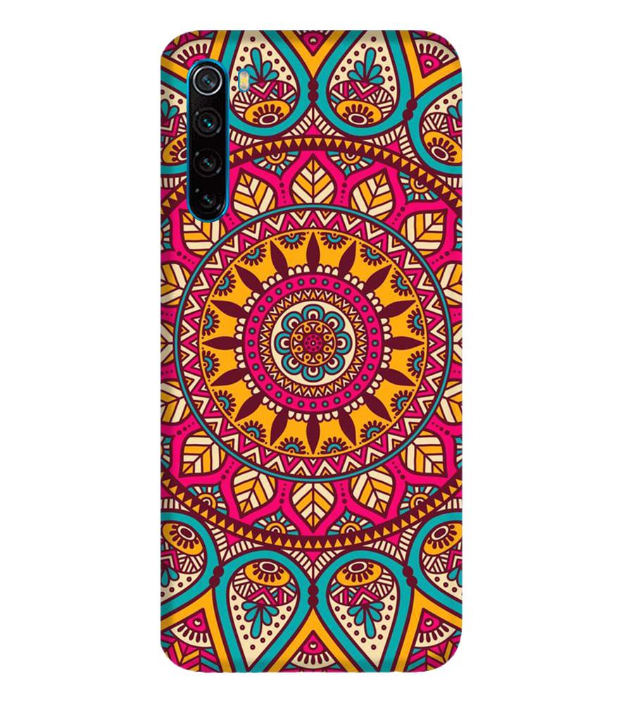 PS1309-Mandala Back Cover for Xiaomi Redmi Note 8