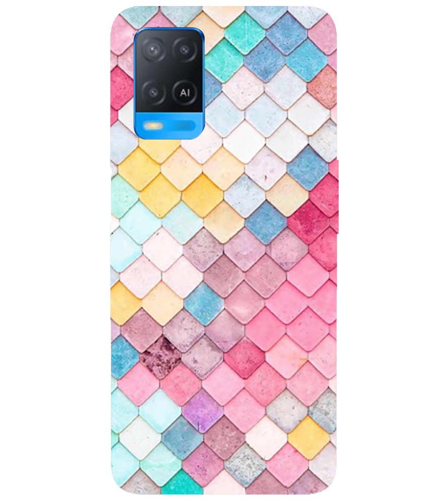 PS1310-Colorful Pastel Back Cover for Oppo A54