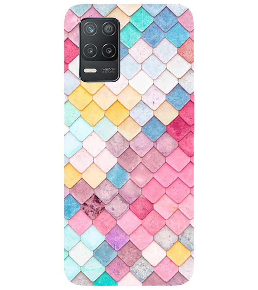 PS1310-Colorful Pastel Back Cover for Realme 9 5G