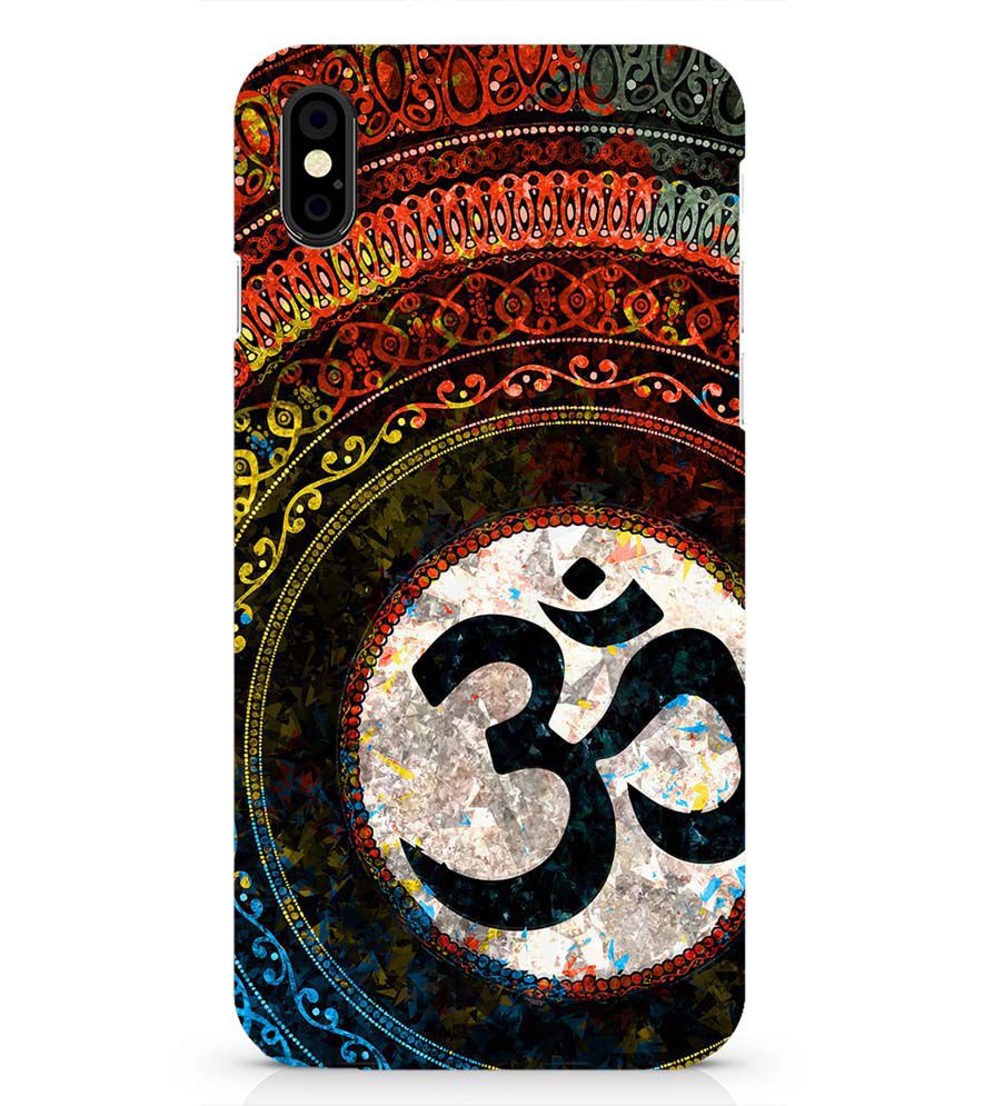 PS1311-Om Yoga Back Cover for Apple iPhone X