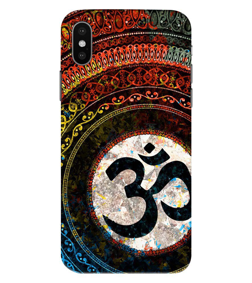 PS1311-Om Yoga Back Cover for Apple iPhone XS Max