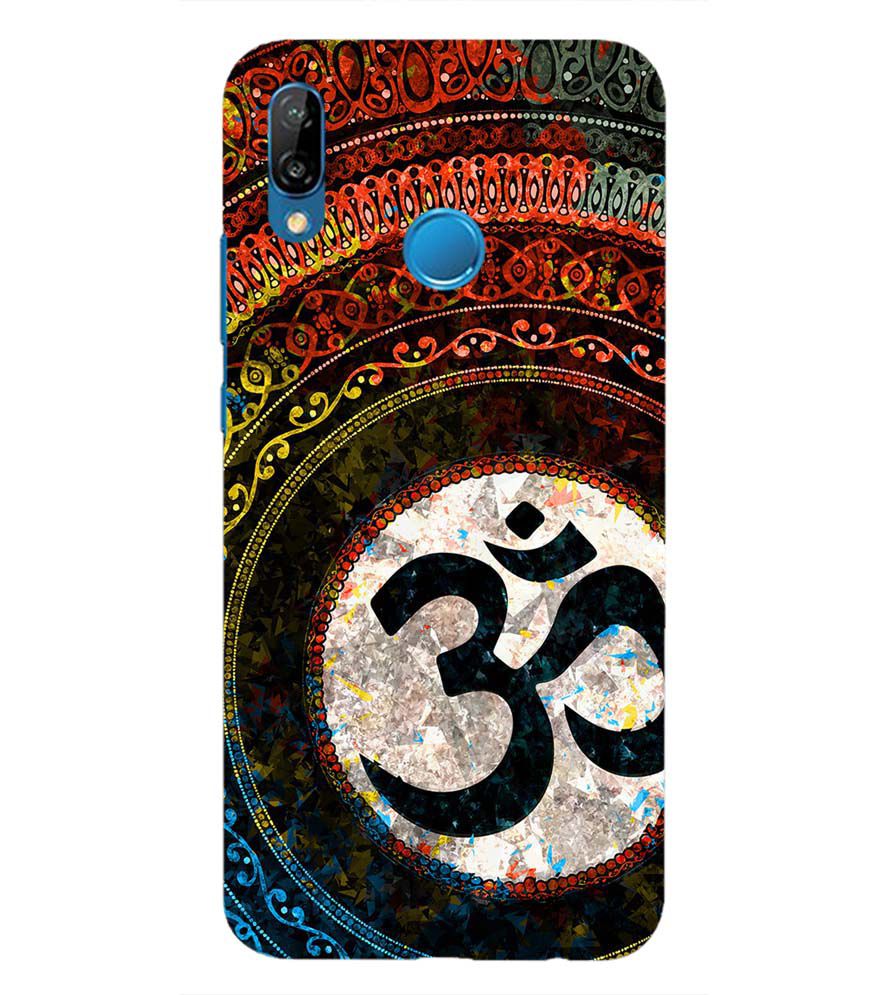 PS1311-Om Yoga Back Cover for Huawei P20 Lite