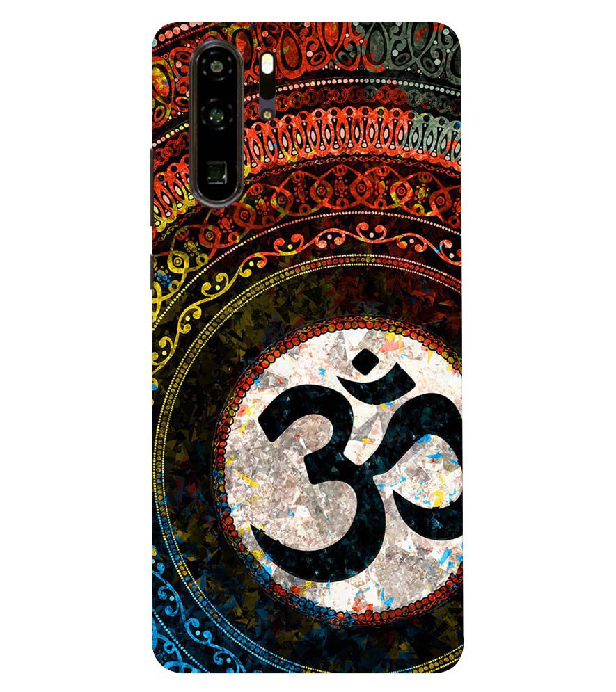 PS1311-Om Yoga Back Cover for Huawei P30 Pro