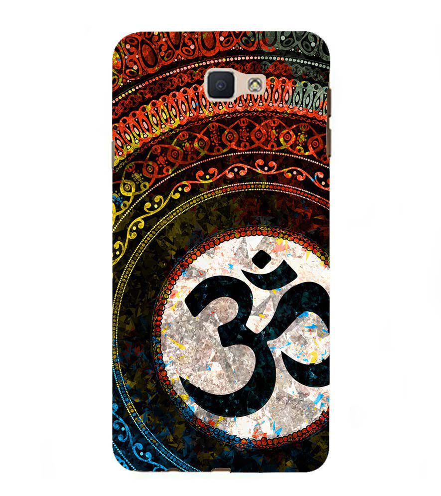 PS1311-Om Yoga Back Cover for Samsung Galaxy J7 Prime (2016)