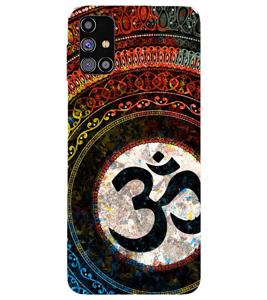 PS1311-Om Yoga Back Cover for Samsung Galaxy M31s