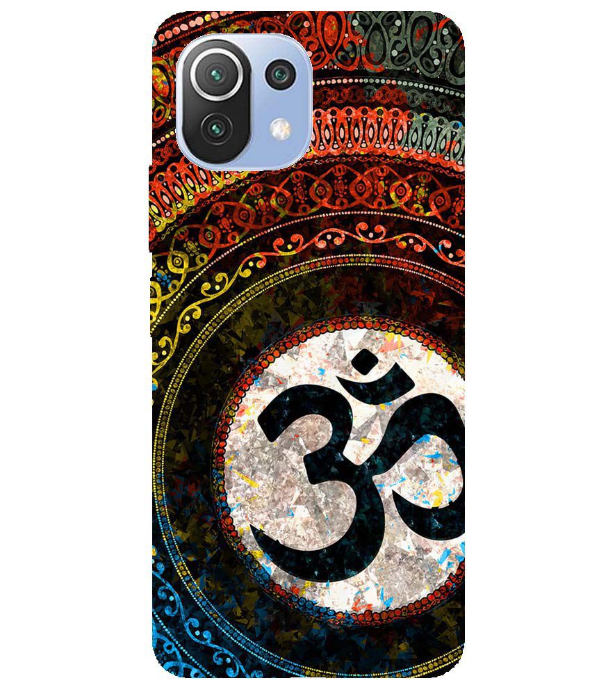 PS1311-Om Yoga Back Cover for Xiaomi Mi 11 Lite