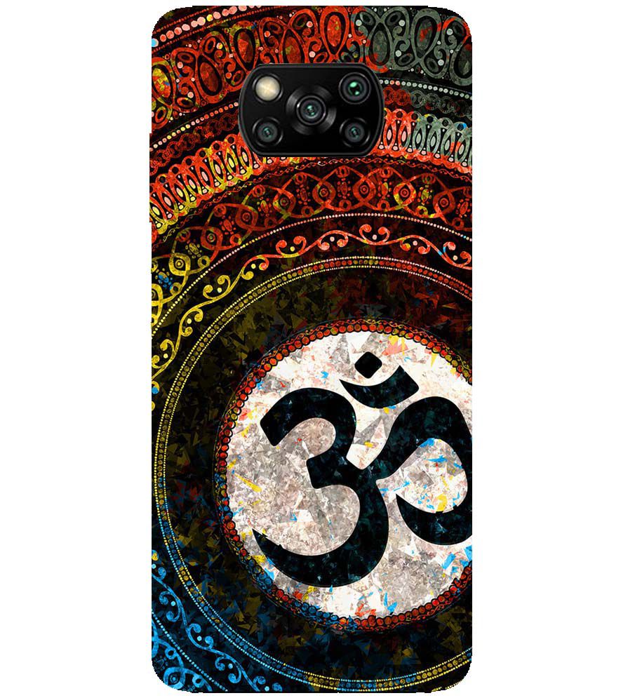 PS1311-Om Yoga Back Cover for Xiaomi Poco X3 Pro