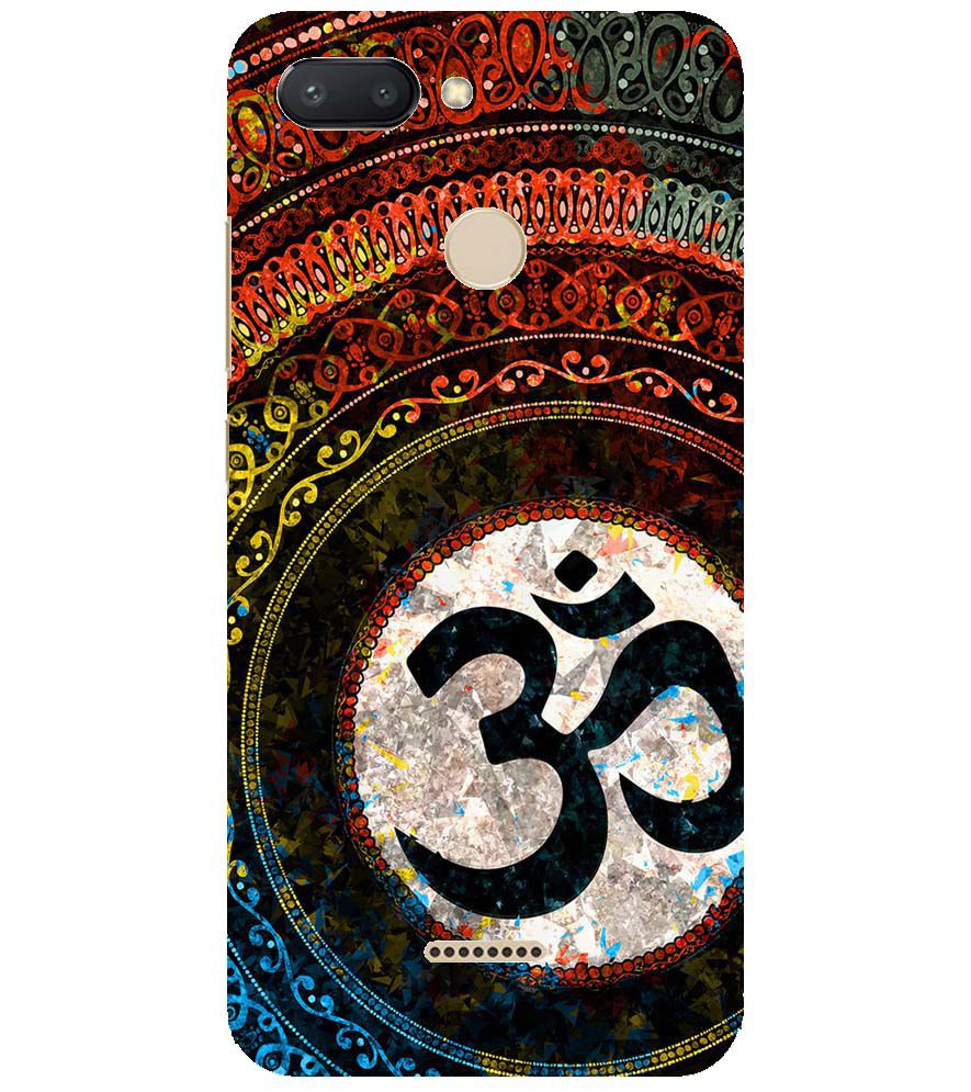 PS1311-Om Yoga Back Cover for Xiaomi Redmi 6